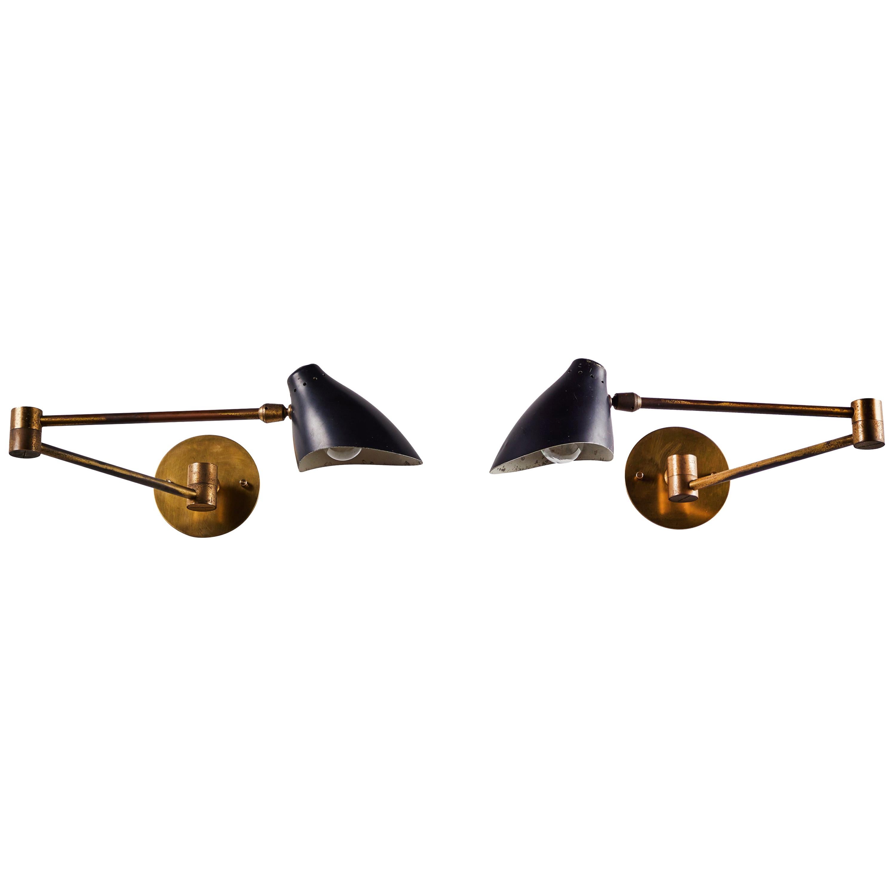 Pair of Sconces by Angelo Lelli