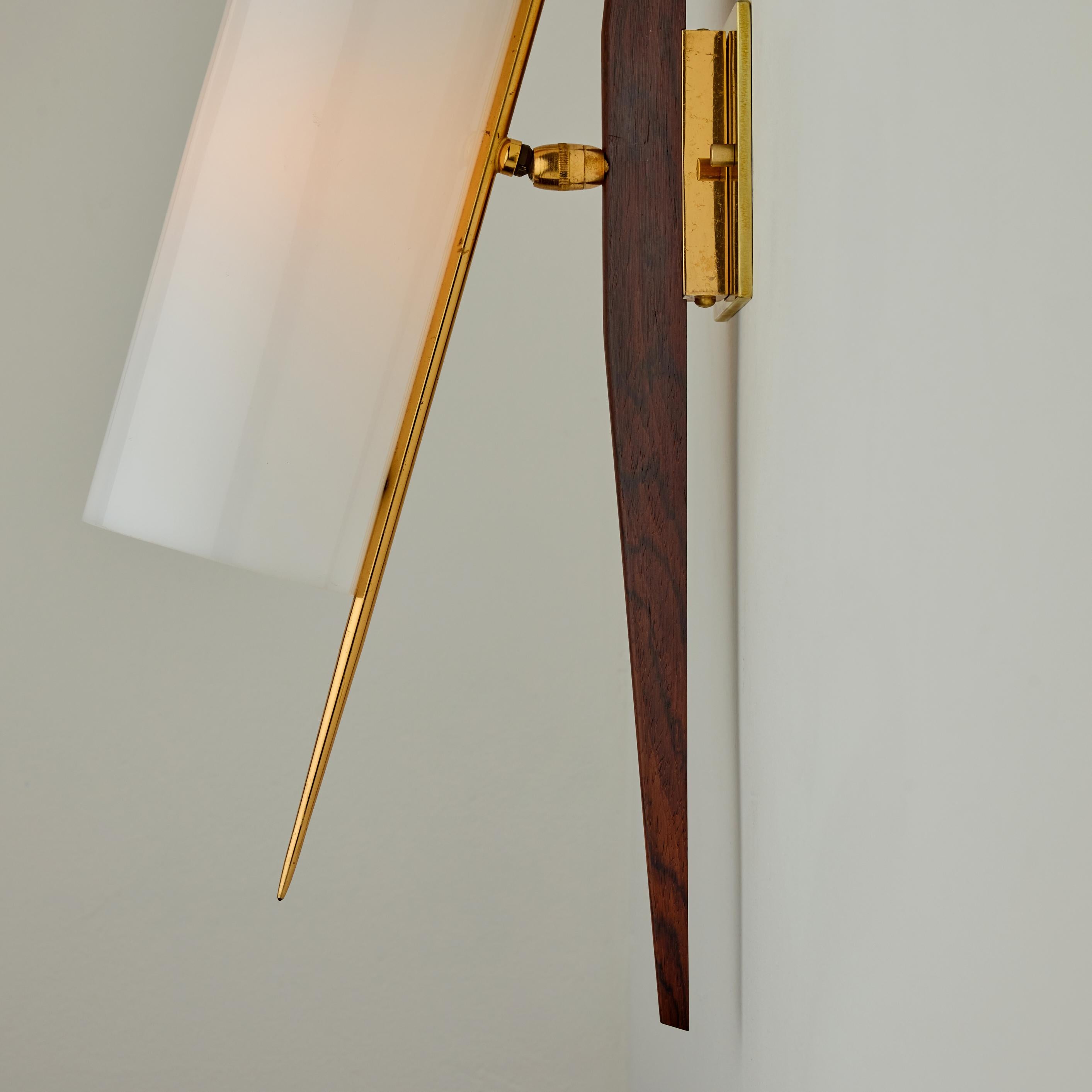 XX secolo Coppia di lampade di Arlus in vendita