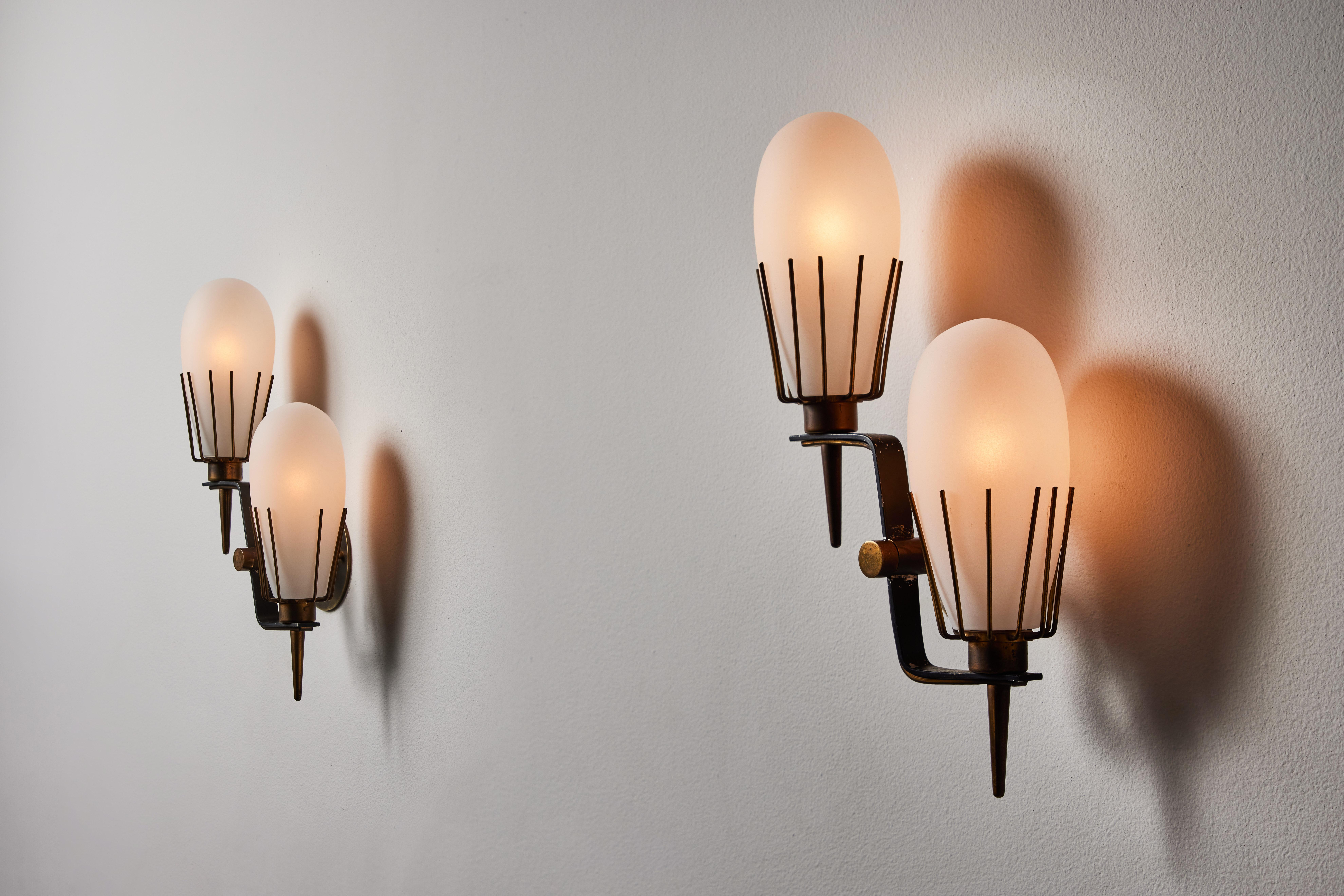 Mid-20th Century Pair of Sconces by Arredoluce