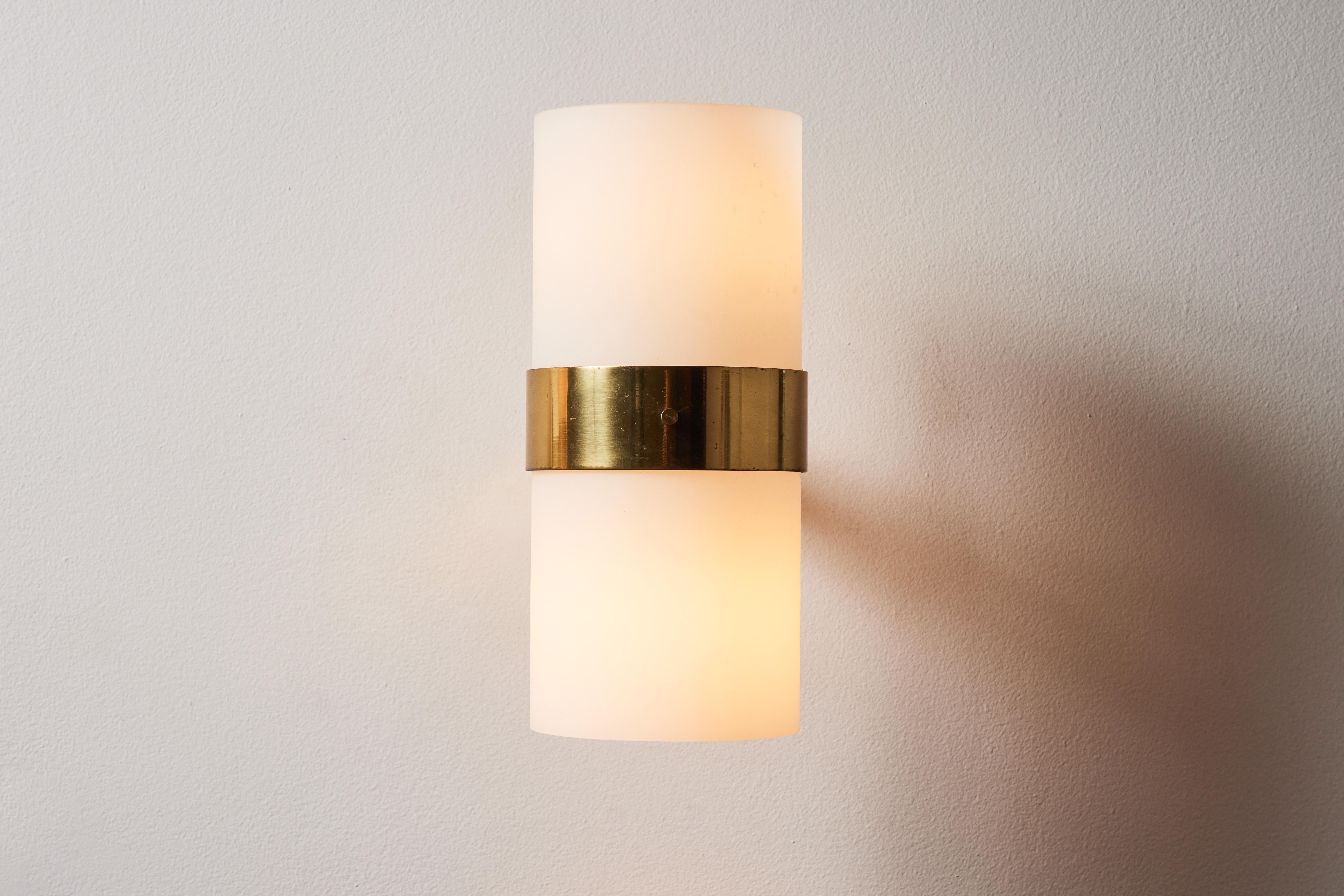 Mid-Century Modern Pair of Sconces by Candle