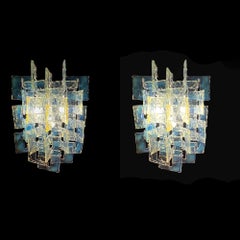 Pair of sconces by Carlo Nason for Mazzega 1960 s