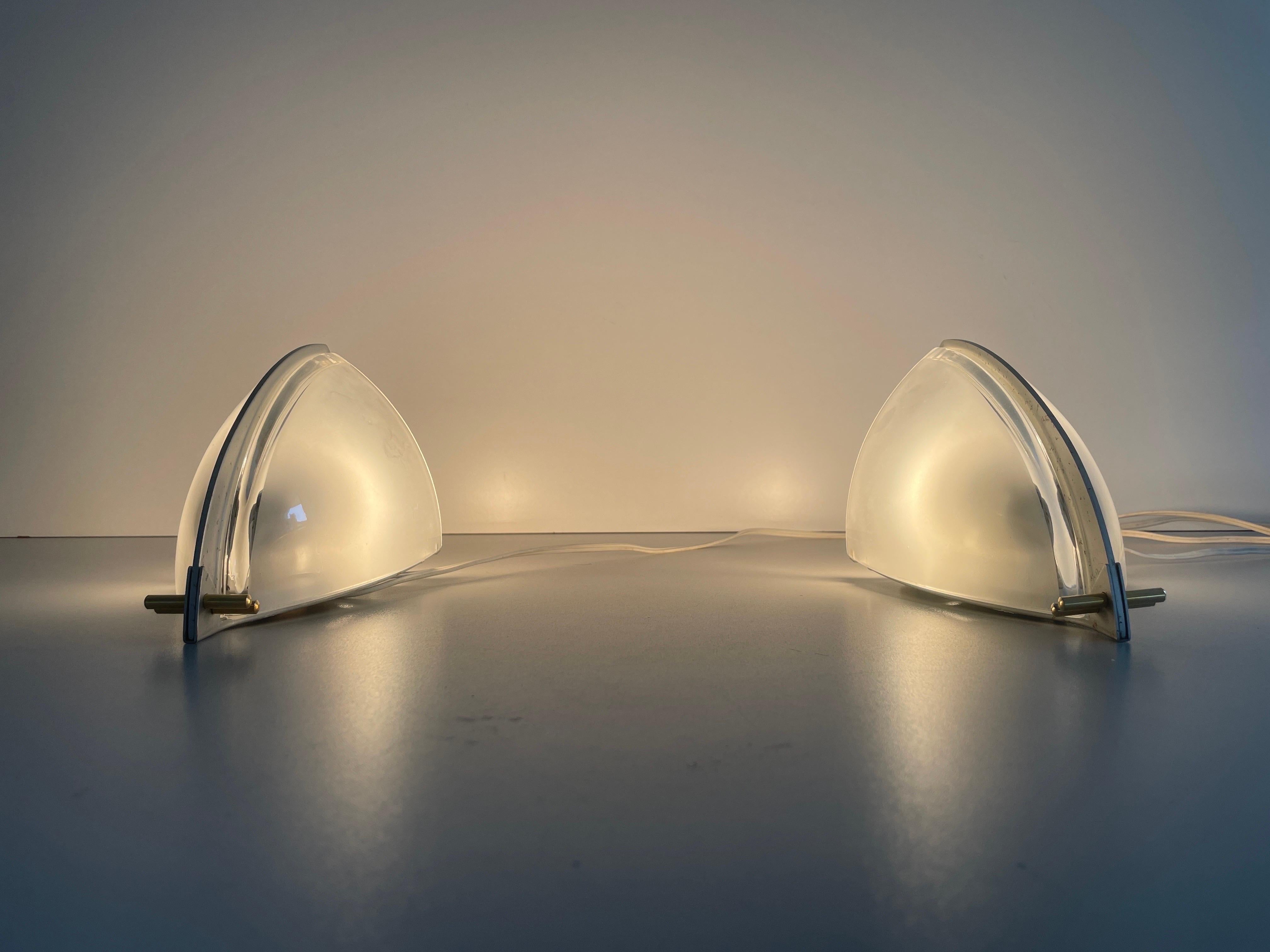 Pair of Sconces by Ernesto Gismondi for Artemide, 1980s, Italy For Sale 7
