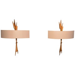Pair of sconces by Félix Agostini