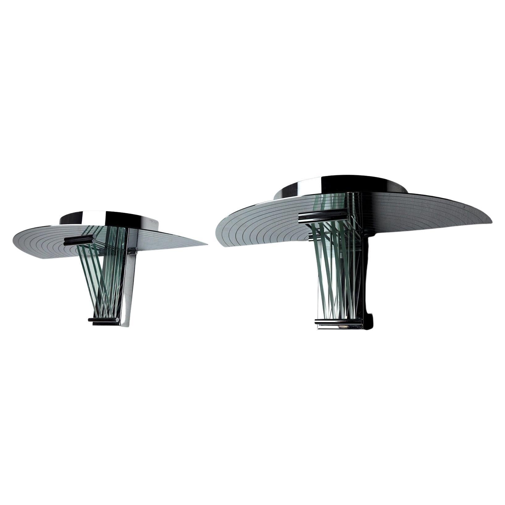 Pair of sconces by Garcia Garay, Spain, 1970