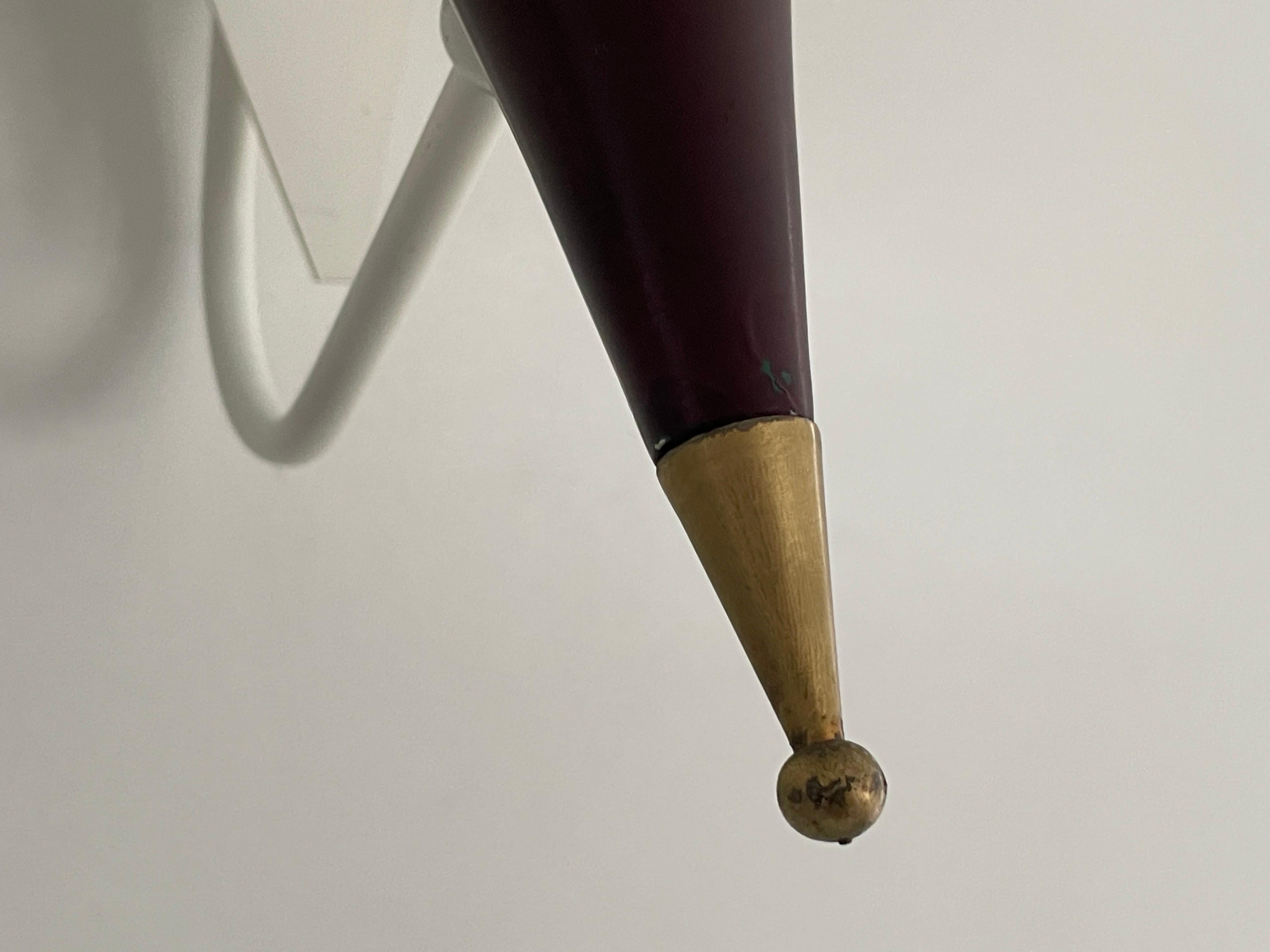 Milieu du XXe siècle Paire d'appliques par Gilardi & Barzaghi, années 1950, Italie en vente
