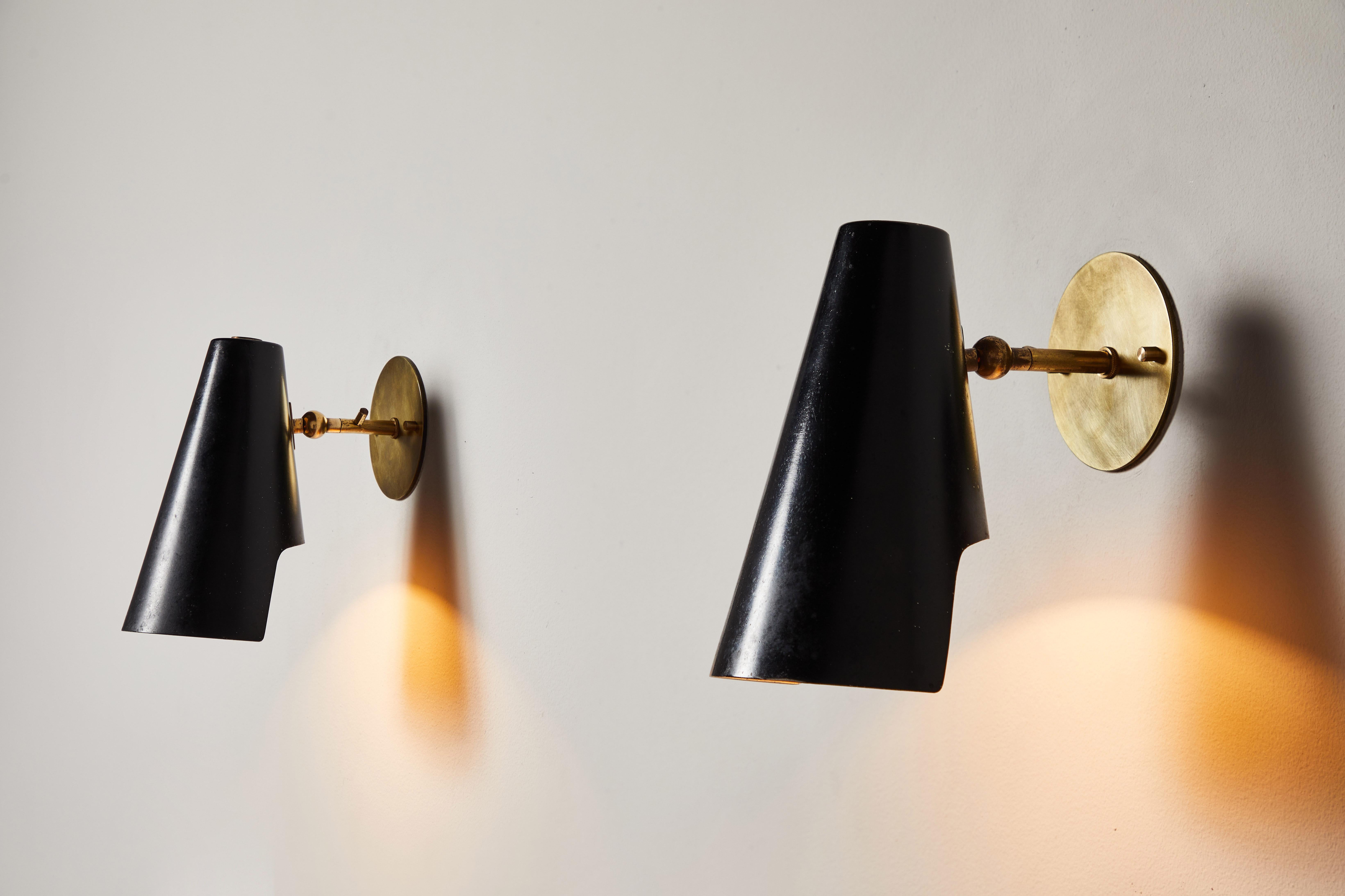 Mid-20th Century Pair of Sconces by Gino Sarfatti for Arteluce