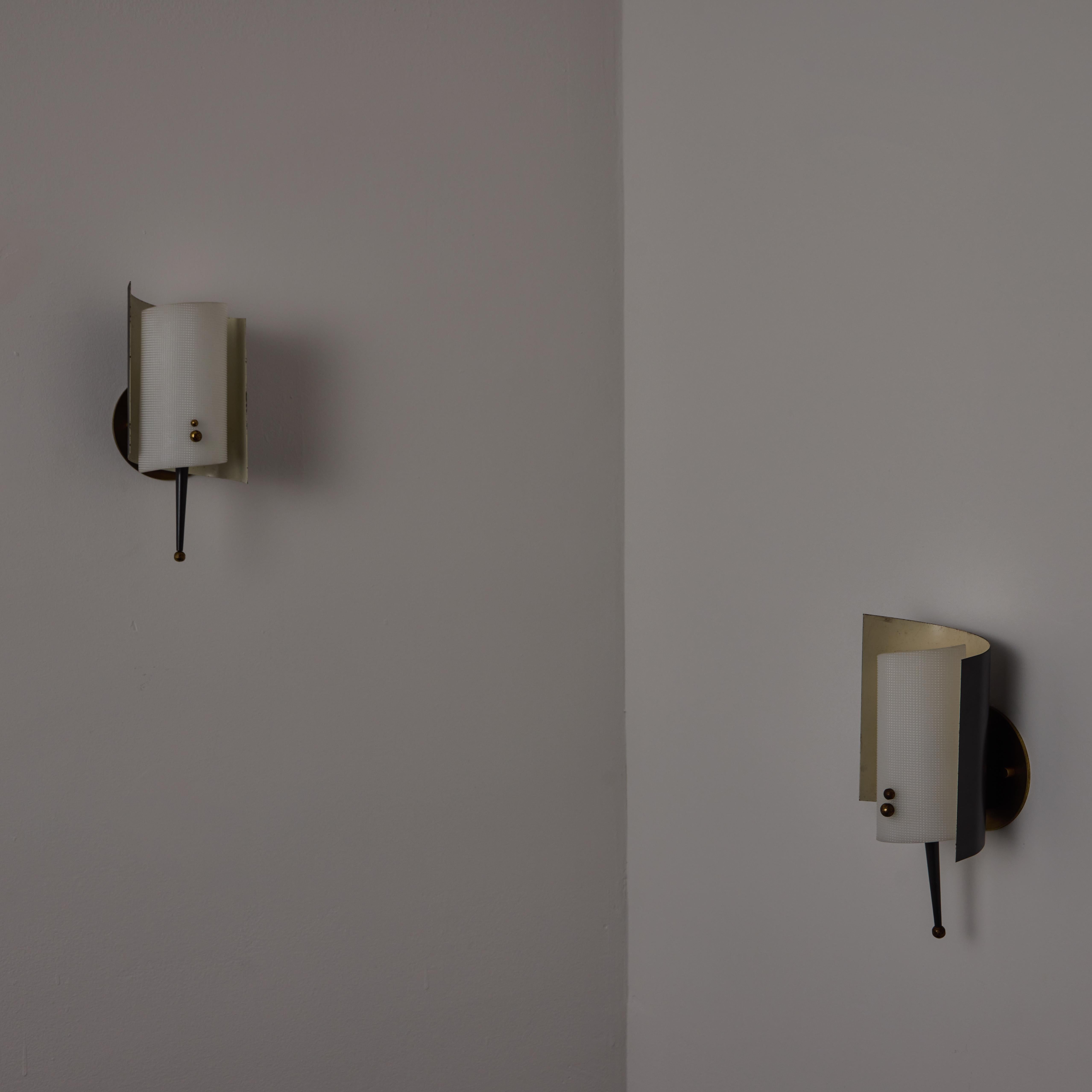 Pair of Sconces by Jacques Biny In Good Condition In Los Angeles, CA