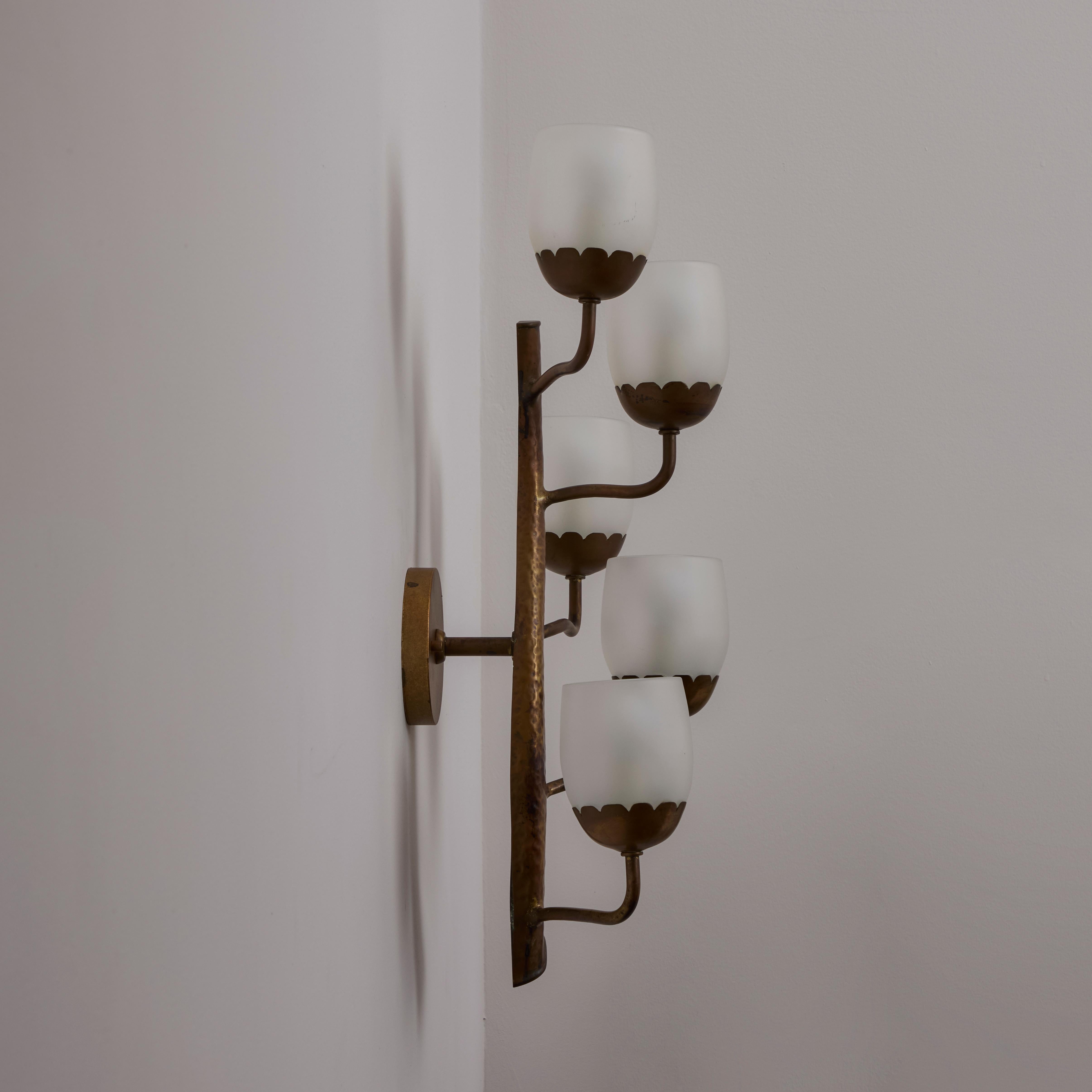 Pair of Sconces by Luigi Fontana For Sale 7