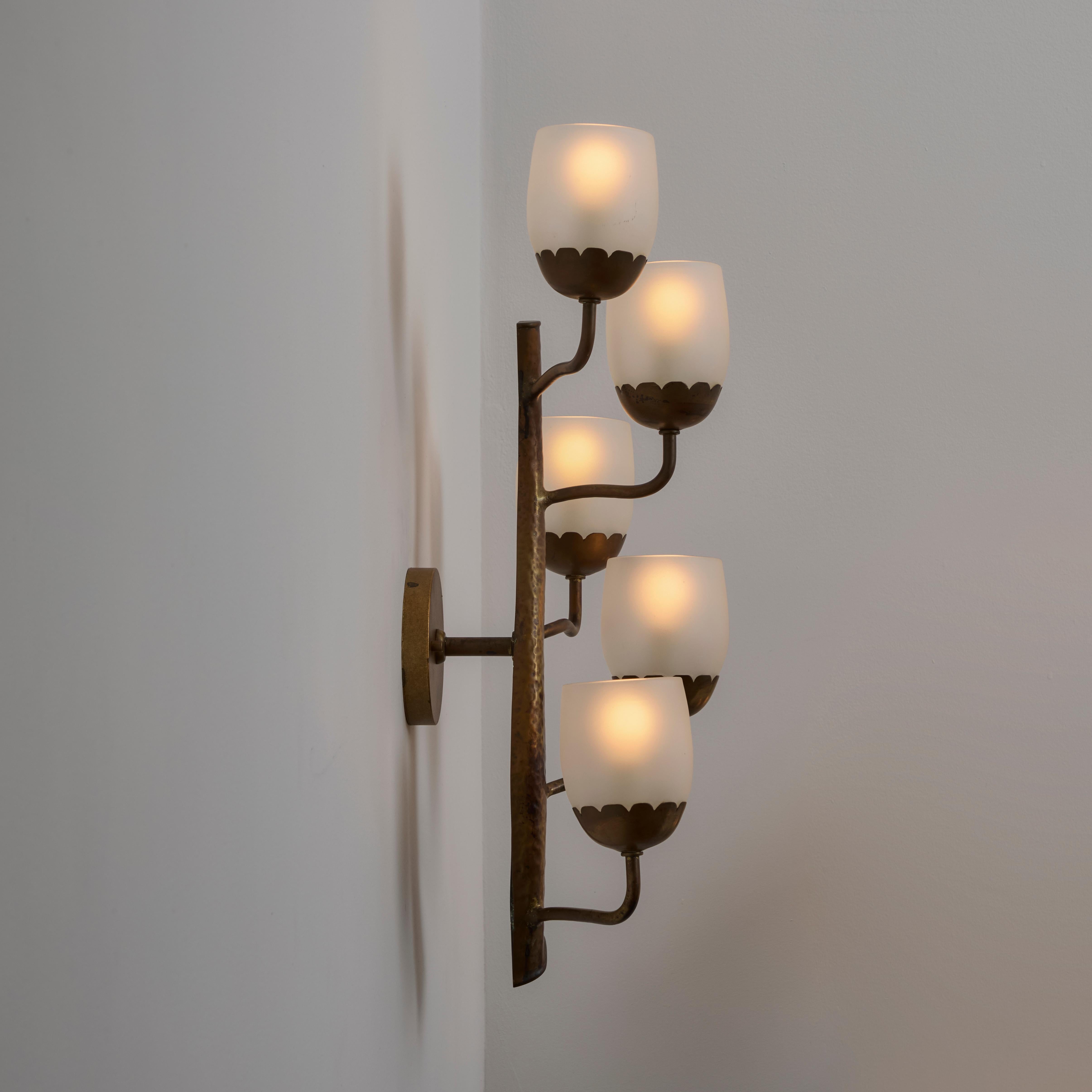 Pair of Sconces by Luigi Fontana For Sale 8