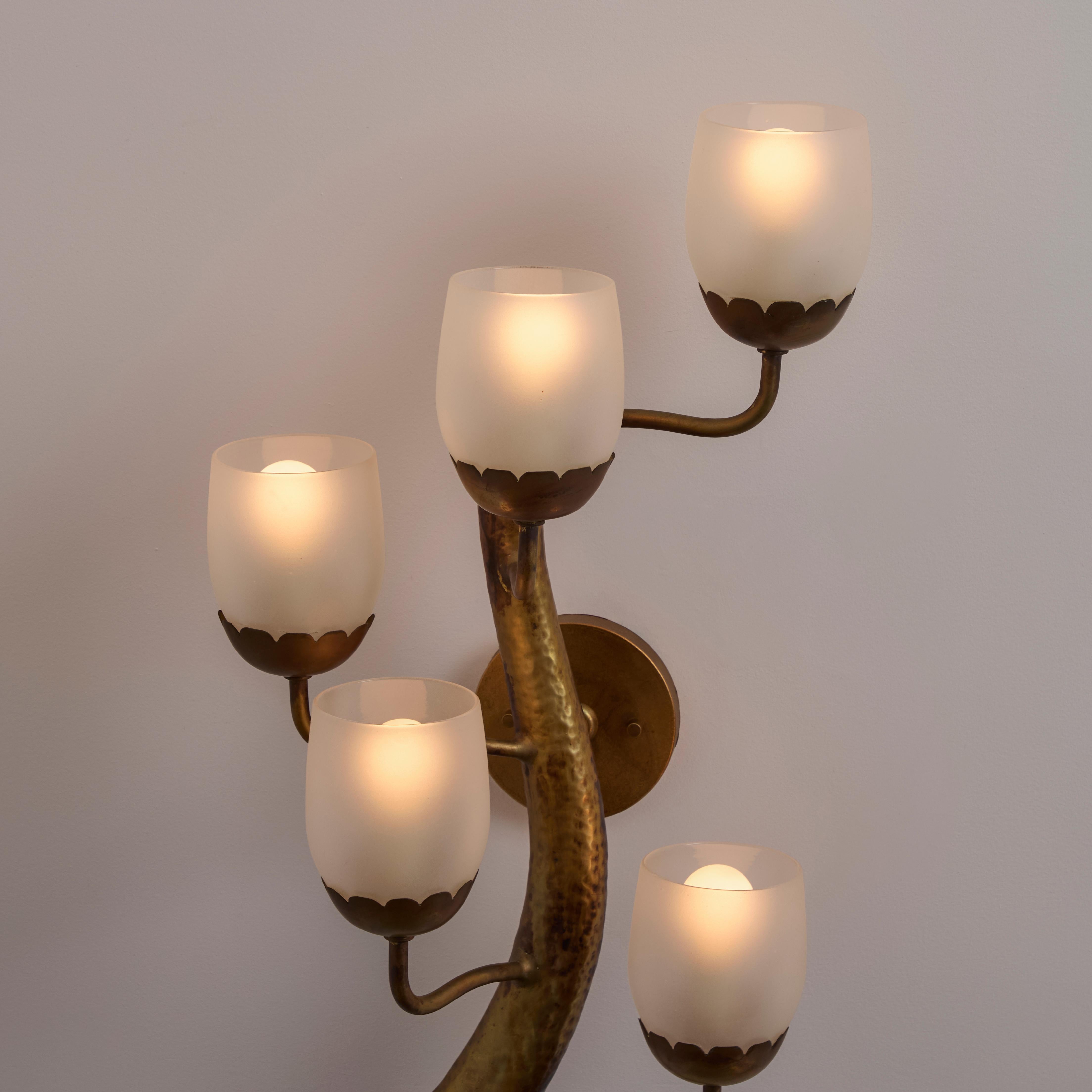 Pair of Sconces by Luigi Fontana For Sale 9