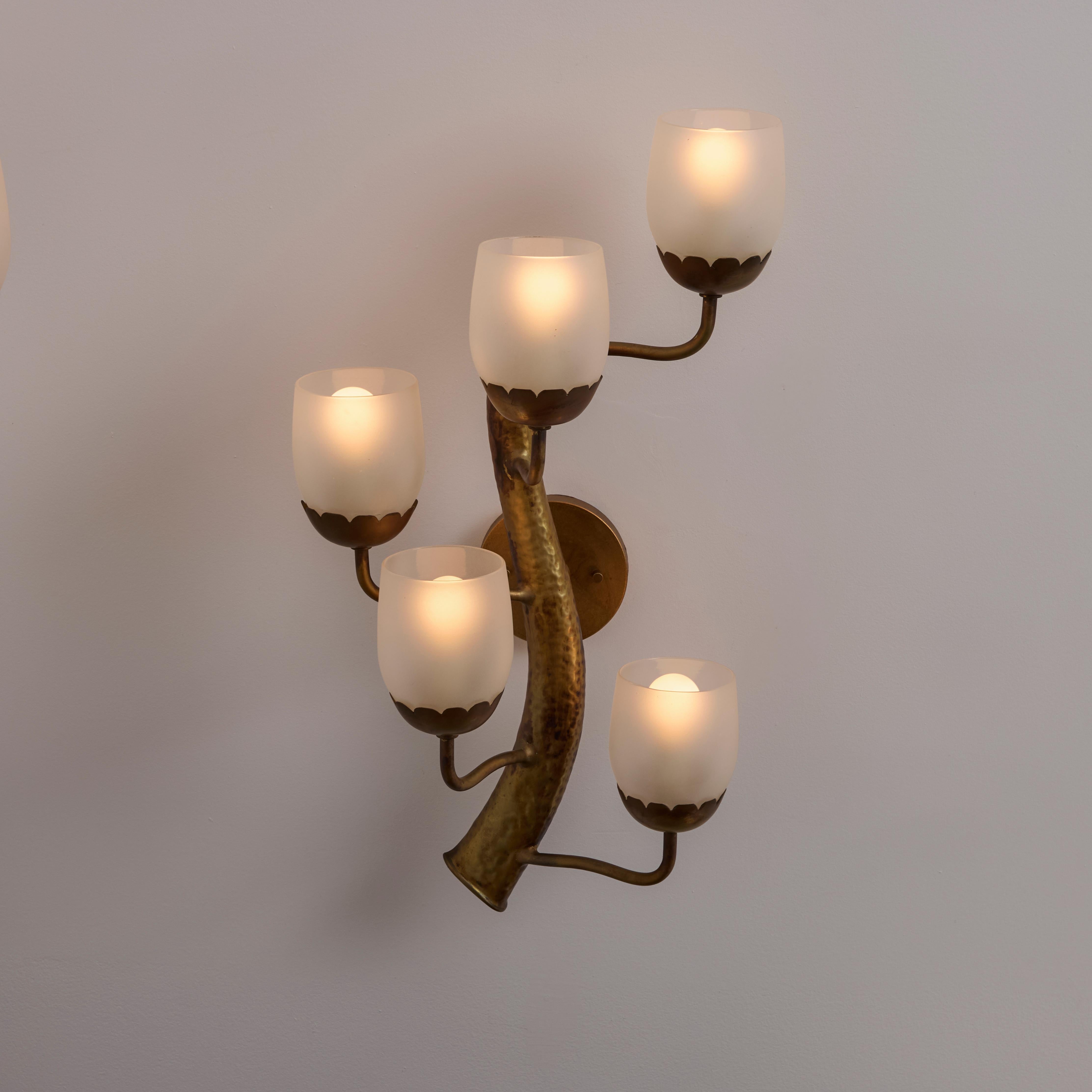 Pair of Sconces by Luigi Fontana For Sale 11
