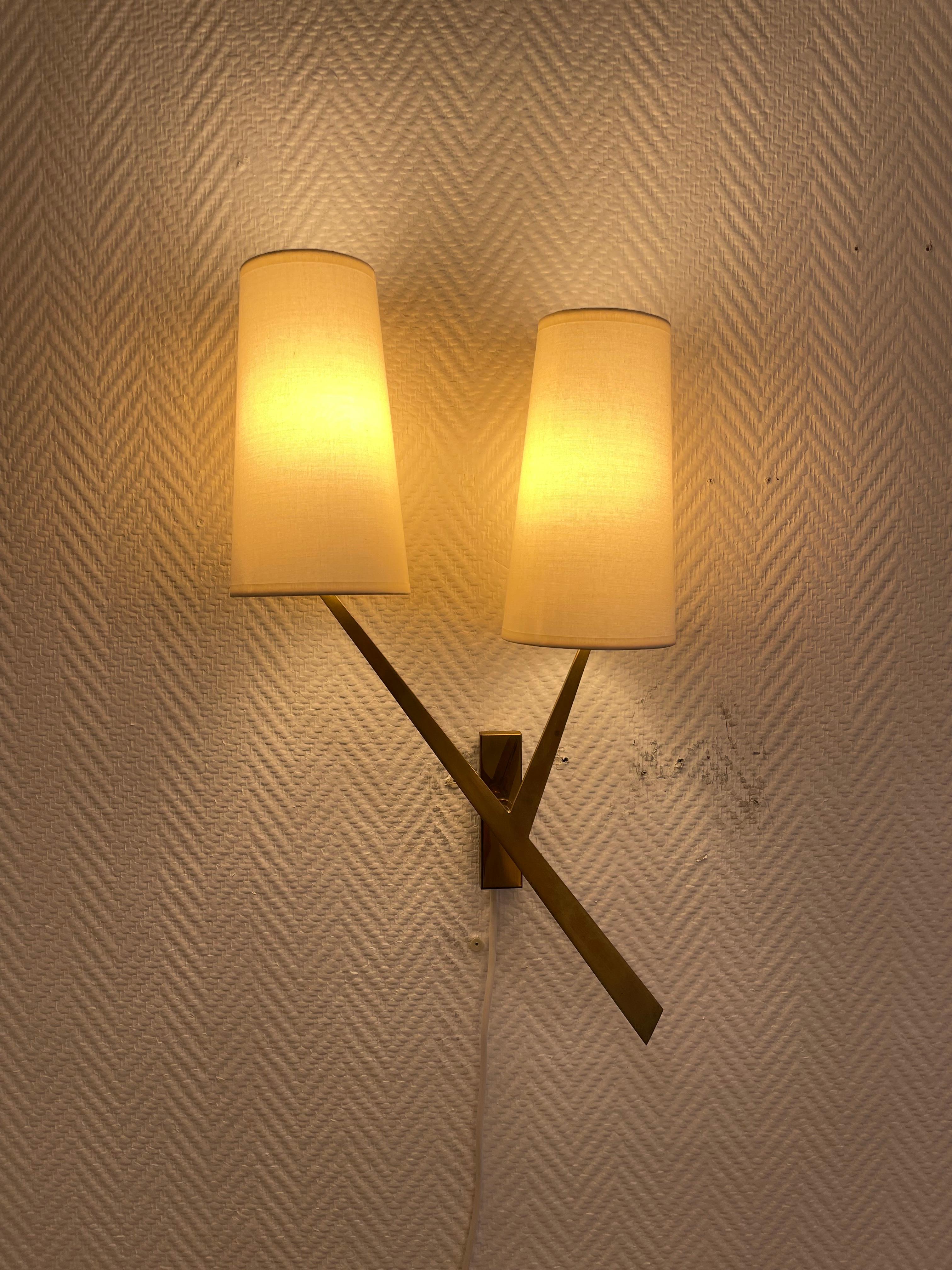 Pair of Sconces by Lunel 9