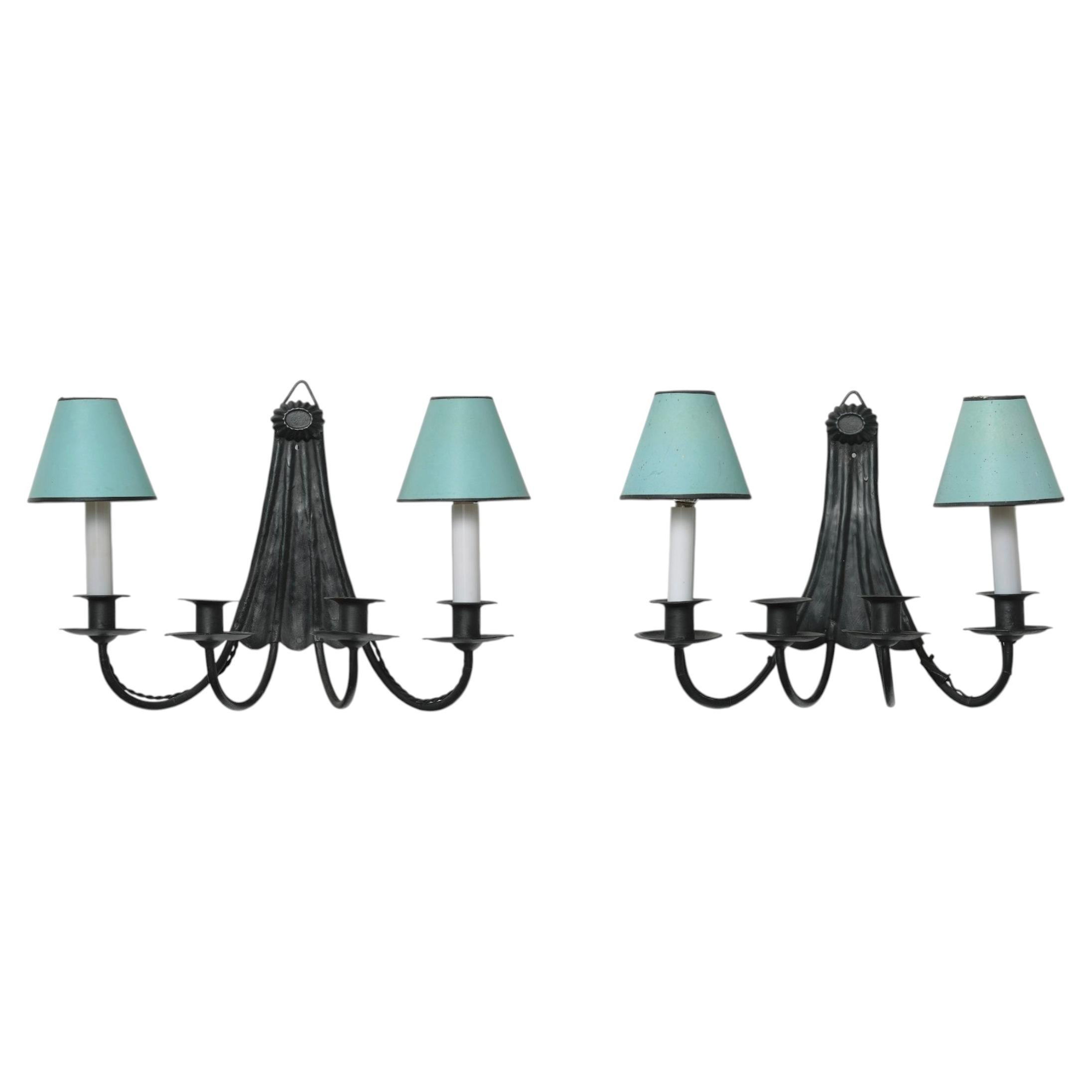 Pair of Sconces by Madeleine Castaing