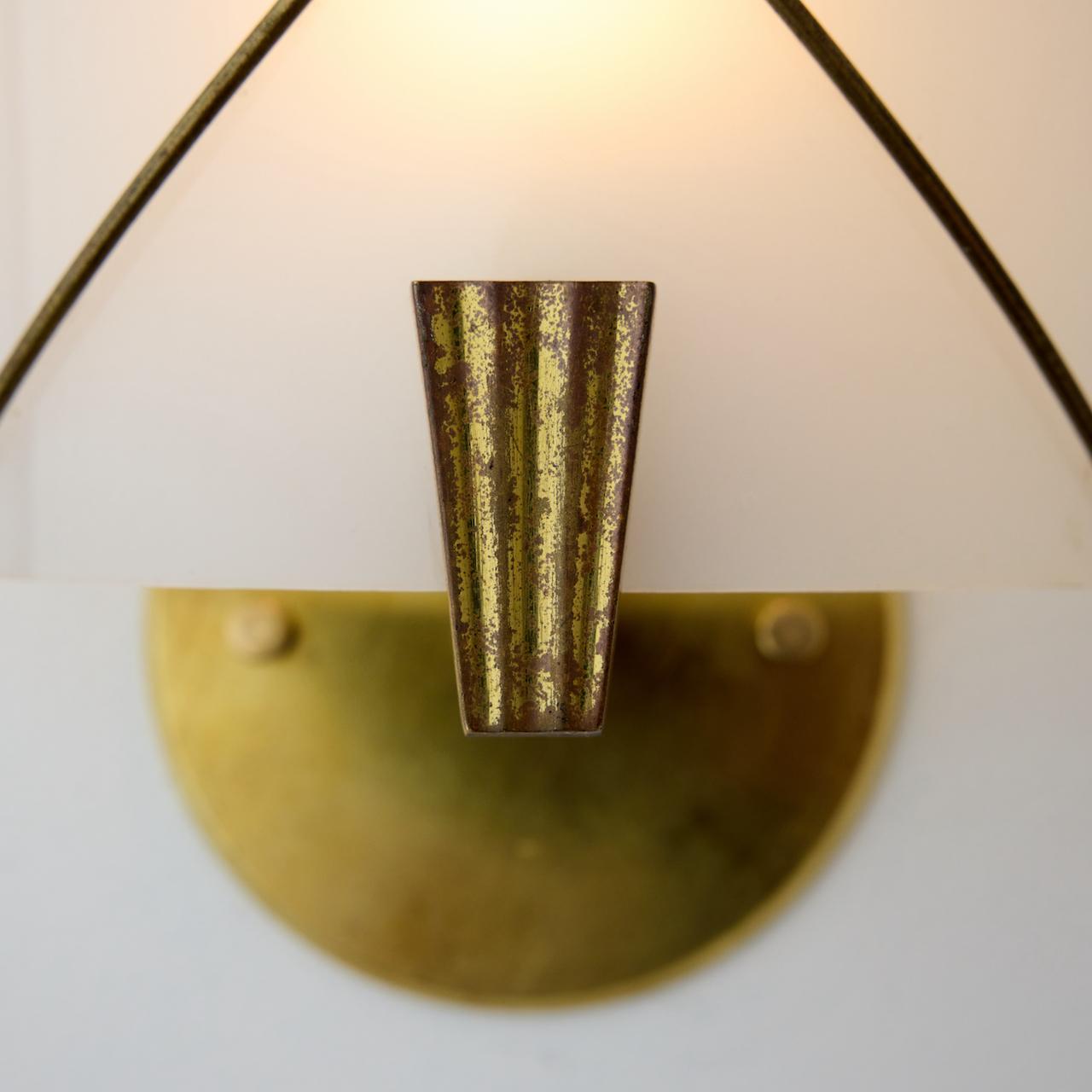 Pair of Sconces by Maison Lunel In Good Condition For Sale In Los Angeles, CA