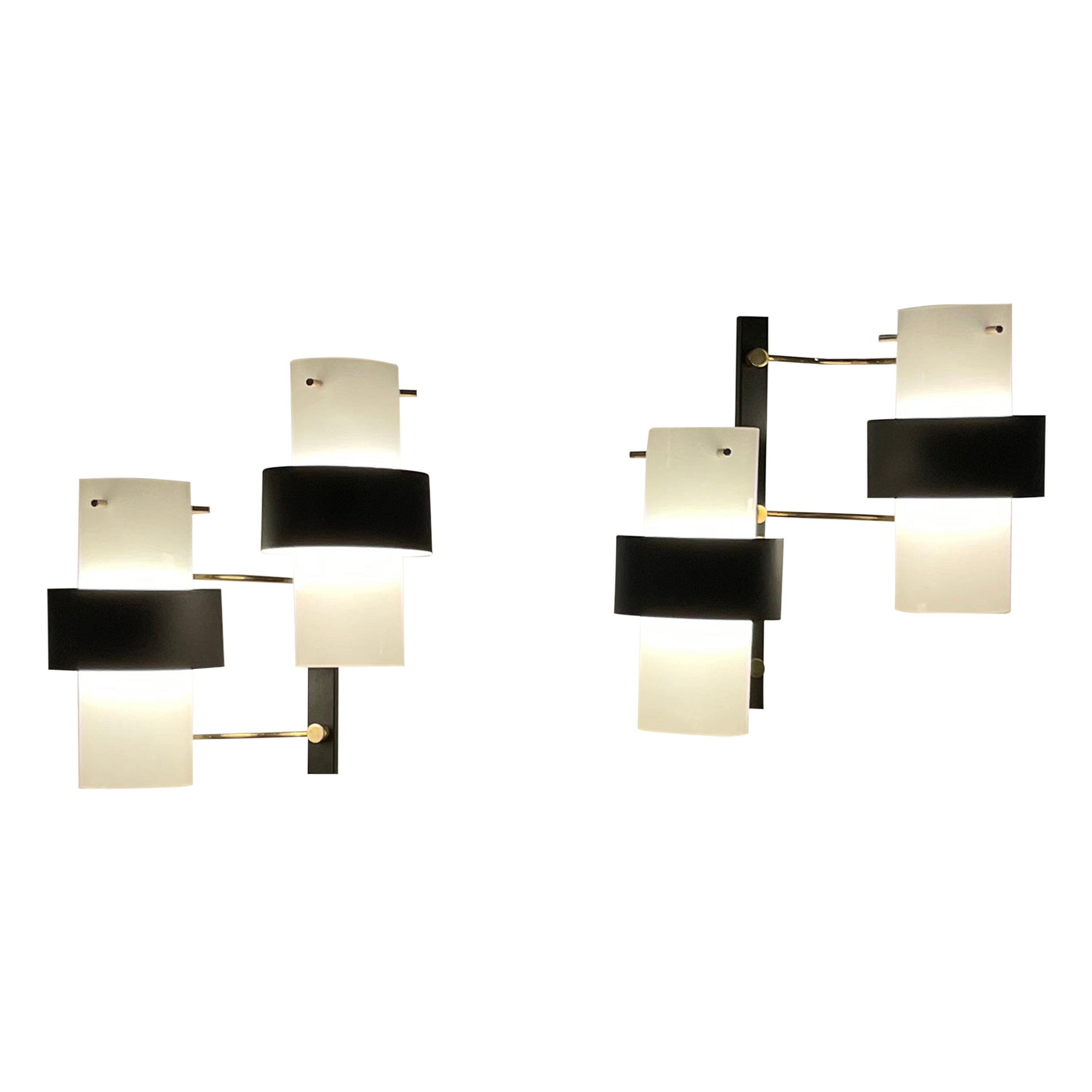 Pair of sconces by Maison Lunel
