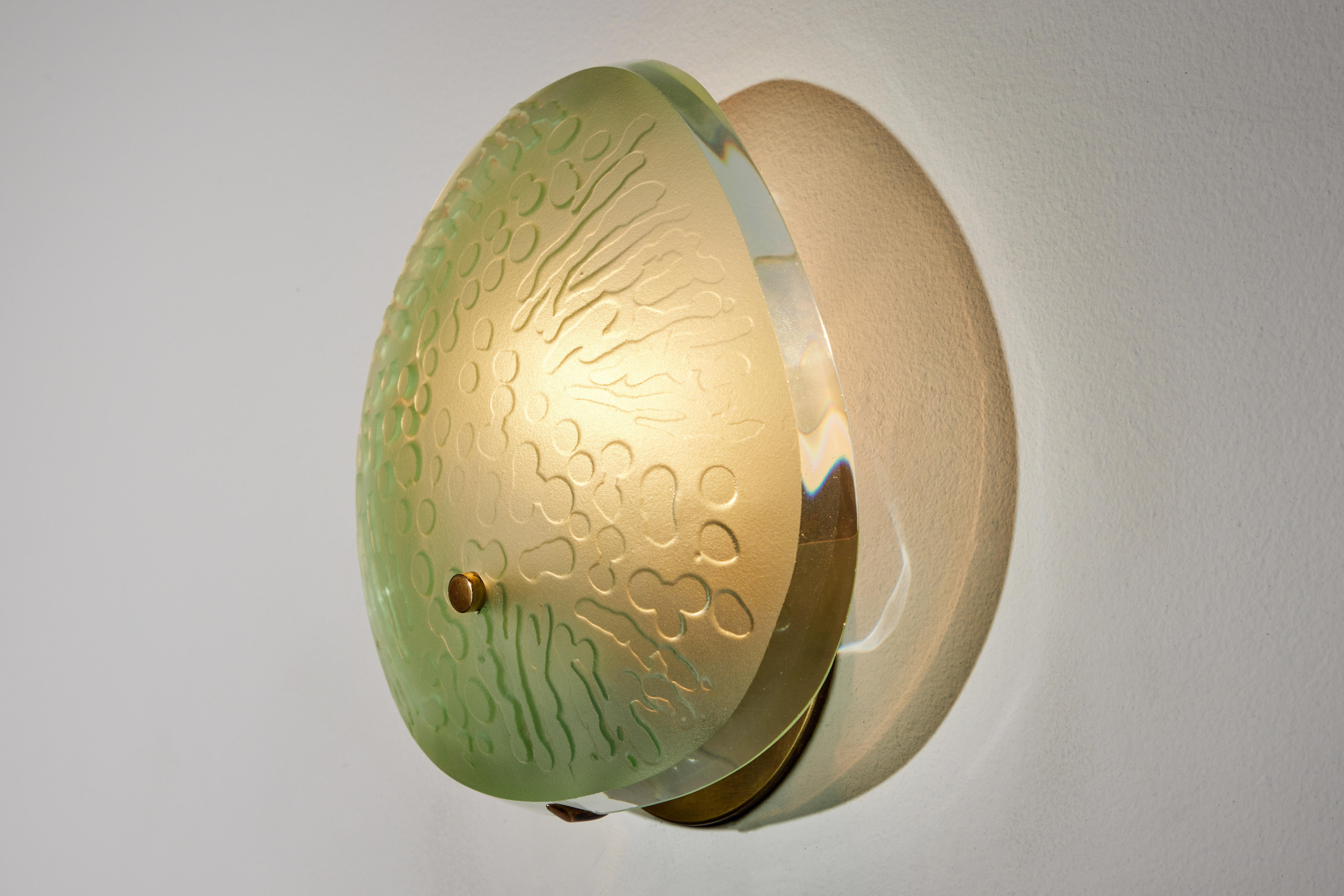 Pair of Sconces by Max Ingrand for Fontana Arte 1