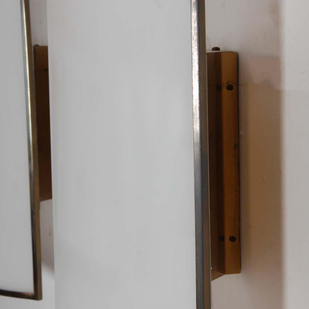Pair of sconces by Michel Boyer for Verre Lumière, 1978 Francés en venta