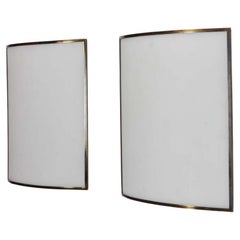 Pair of sconces by Michel Boyer for Verre Lumière, 1978