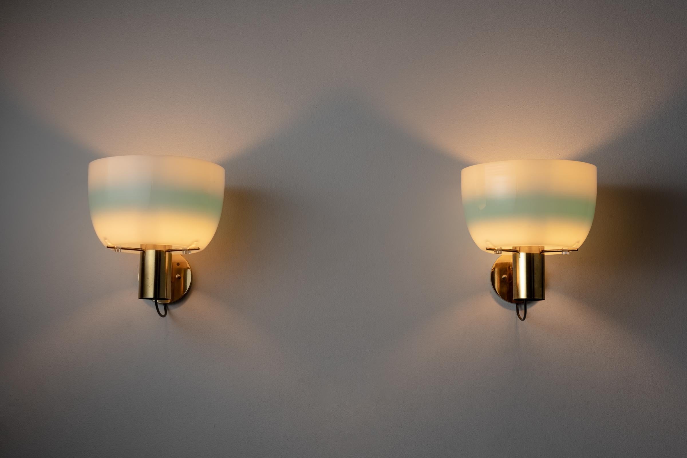 Pair of Model 1121 Sconces by Ostuni & Forti for Oluce 1