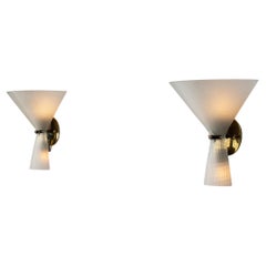 Pair of Sconces by Pietro Chiesa for Fontana Arte