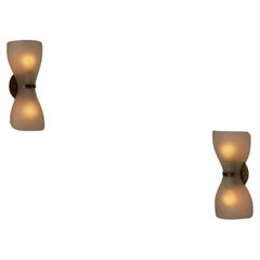 Retro Pair of Sconces by Pietro Chiesa for Fontana Arte