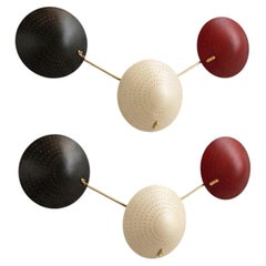 Pair of Italian Mid Century Modern Sconces by Roberto Rida