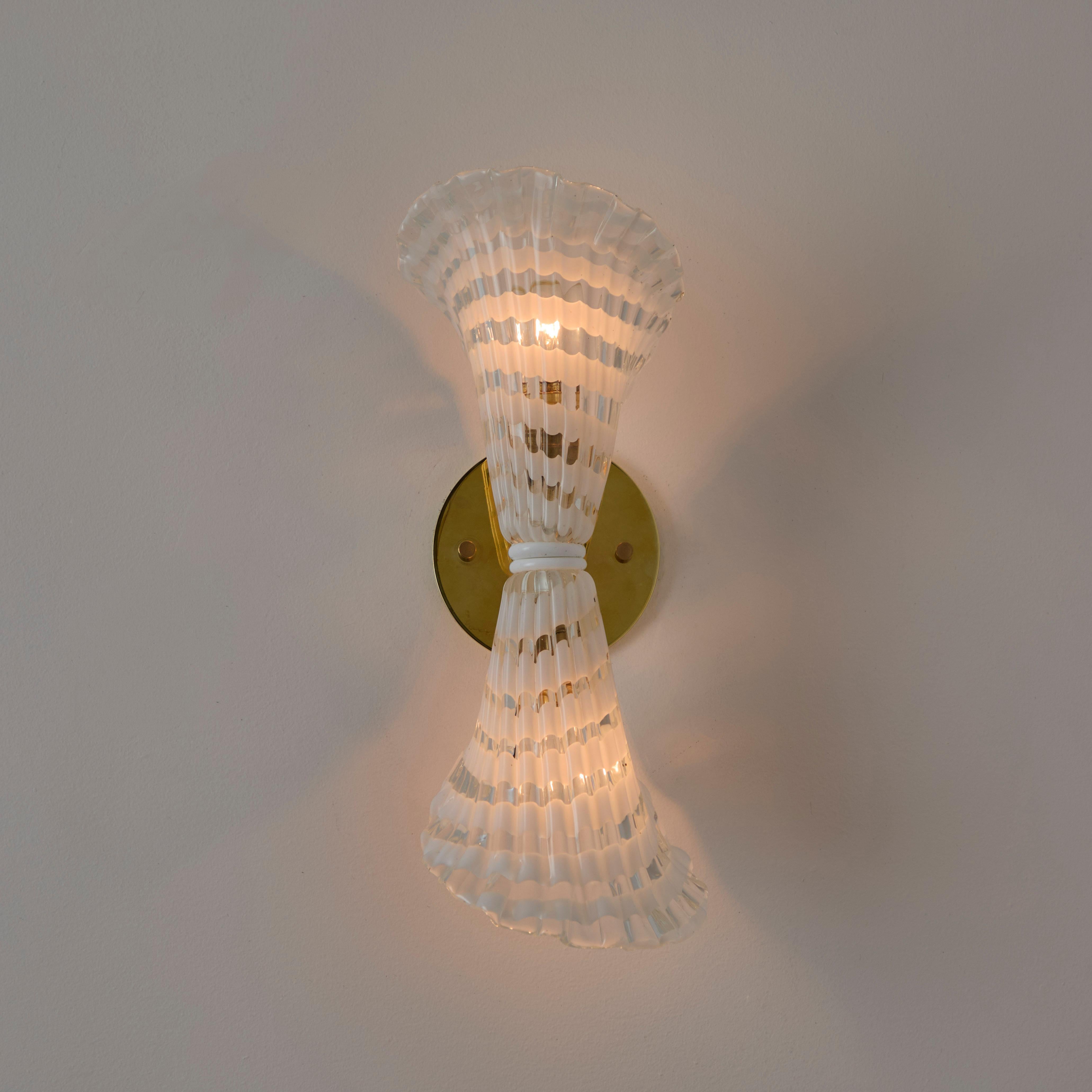 Pair of Sconces by Seguso For Sale 5