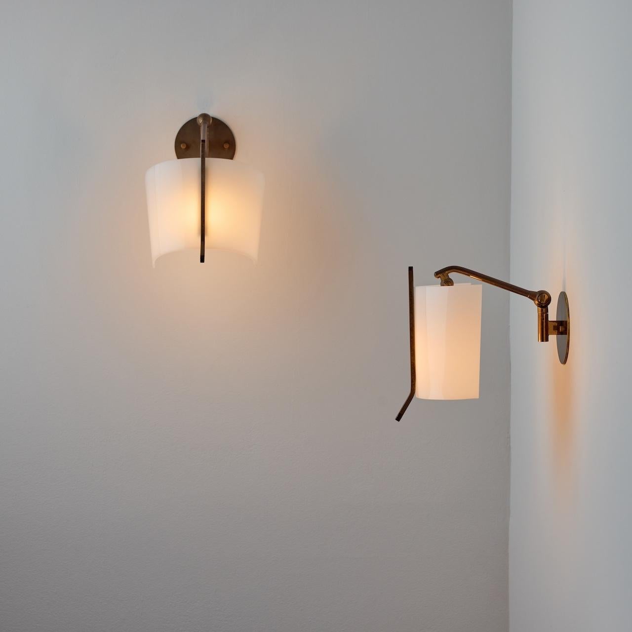 Pair of Sconces by Stilnovo im Angebot 2