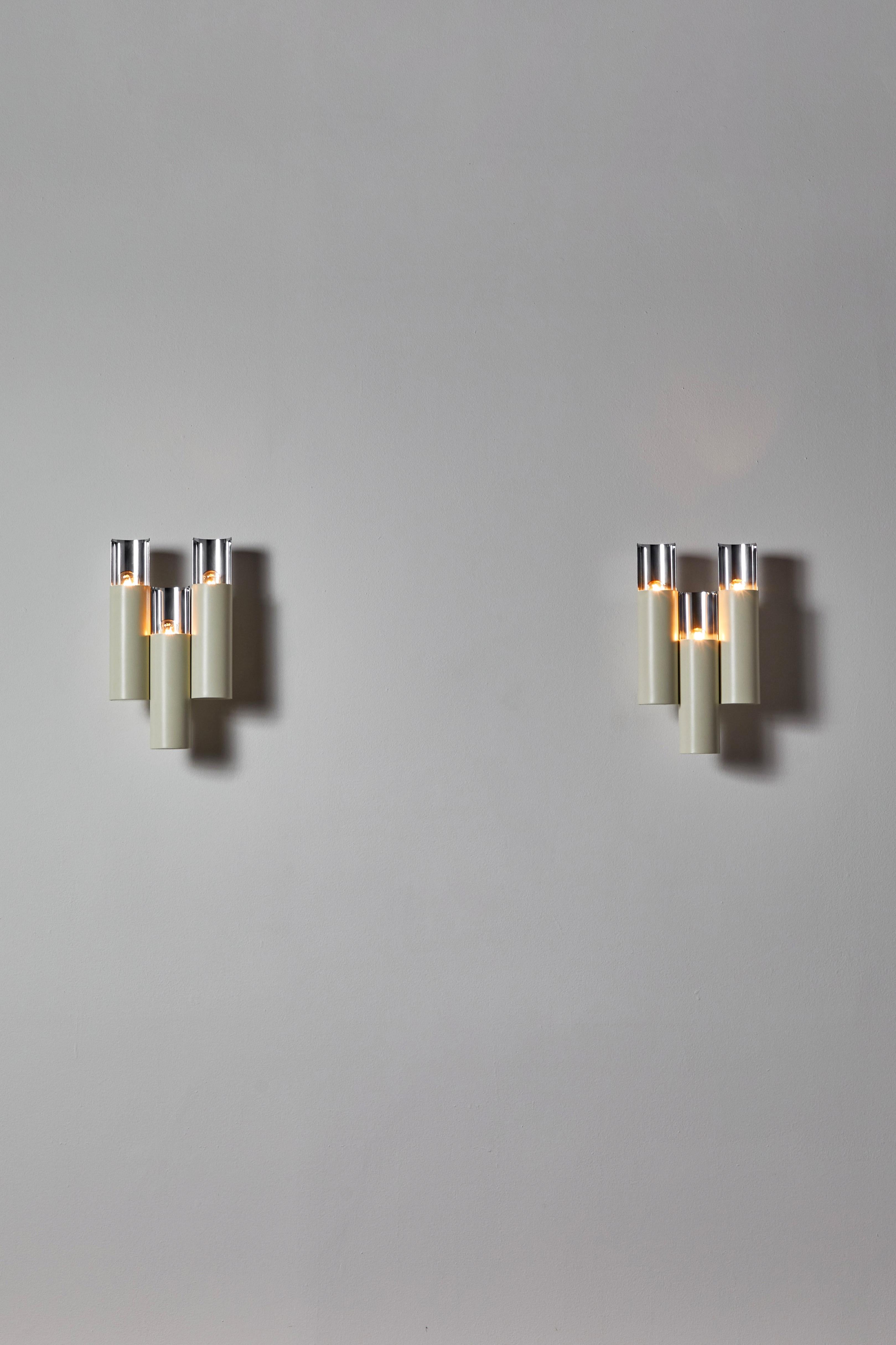 Mid-Century Modern Pair of Sconces by Stilnovo