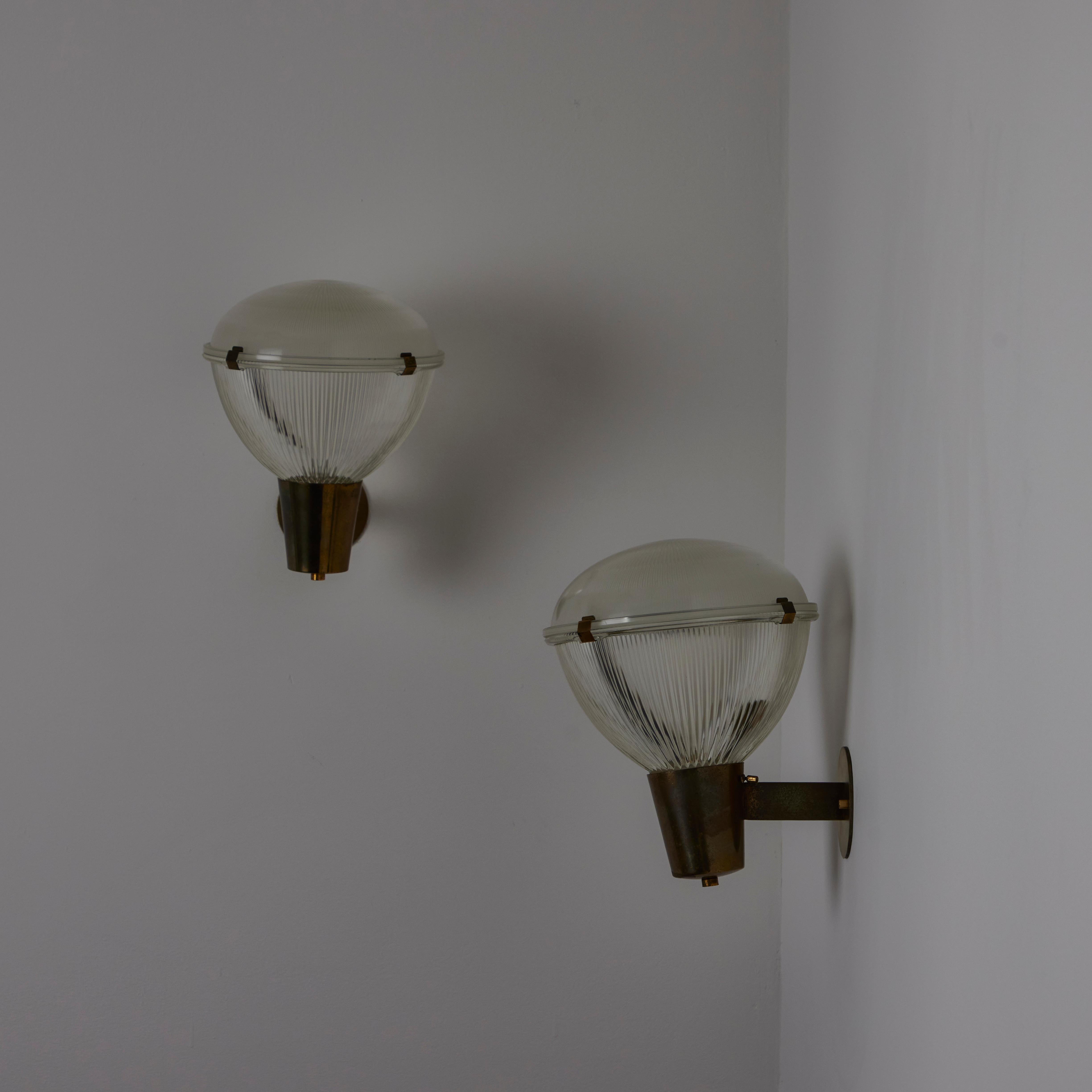 Pair of Sconces by Stilnovo  In Good Condition For Sale In Los Angeles, CA