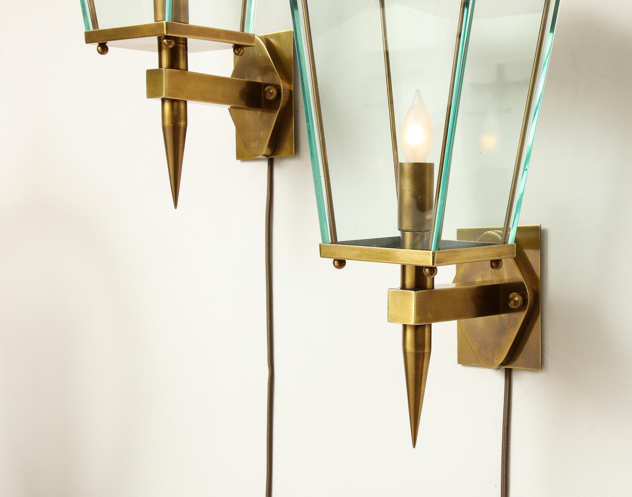 Mid-20th Century Pair of Sconces by Stilnovo For Sale