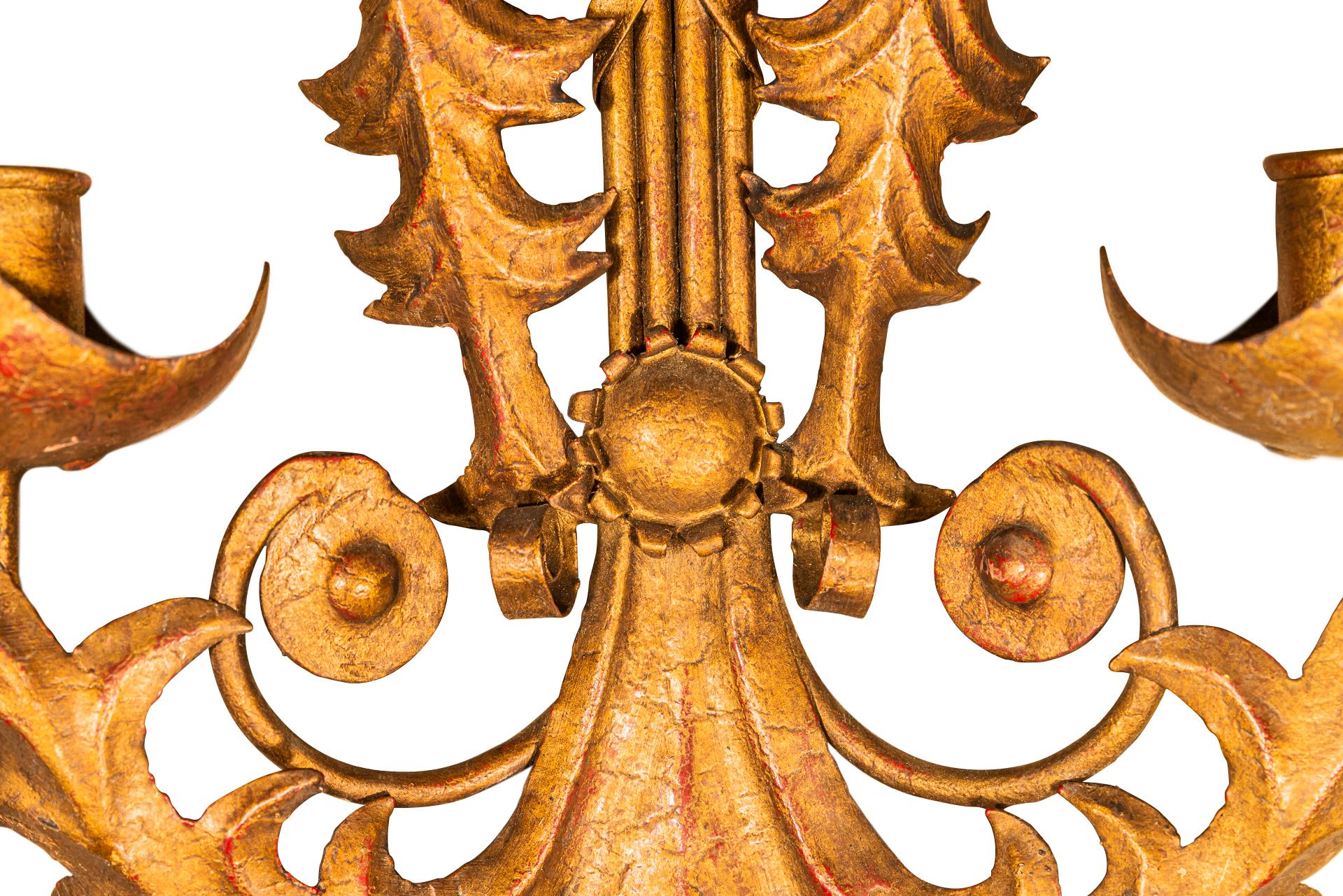 French Pair of Sconces 