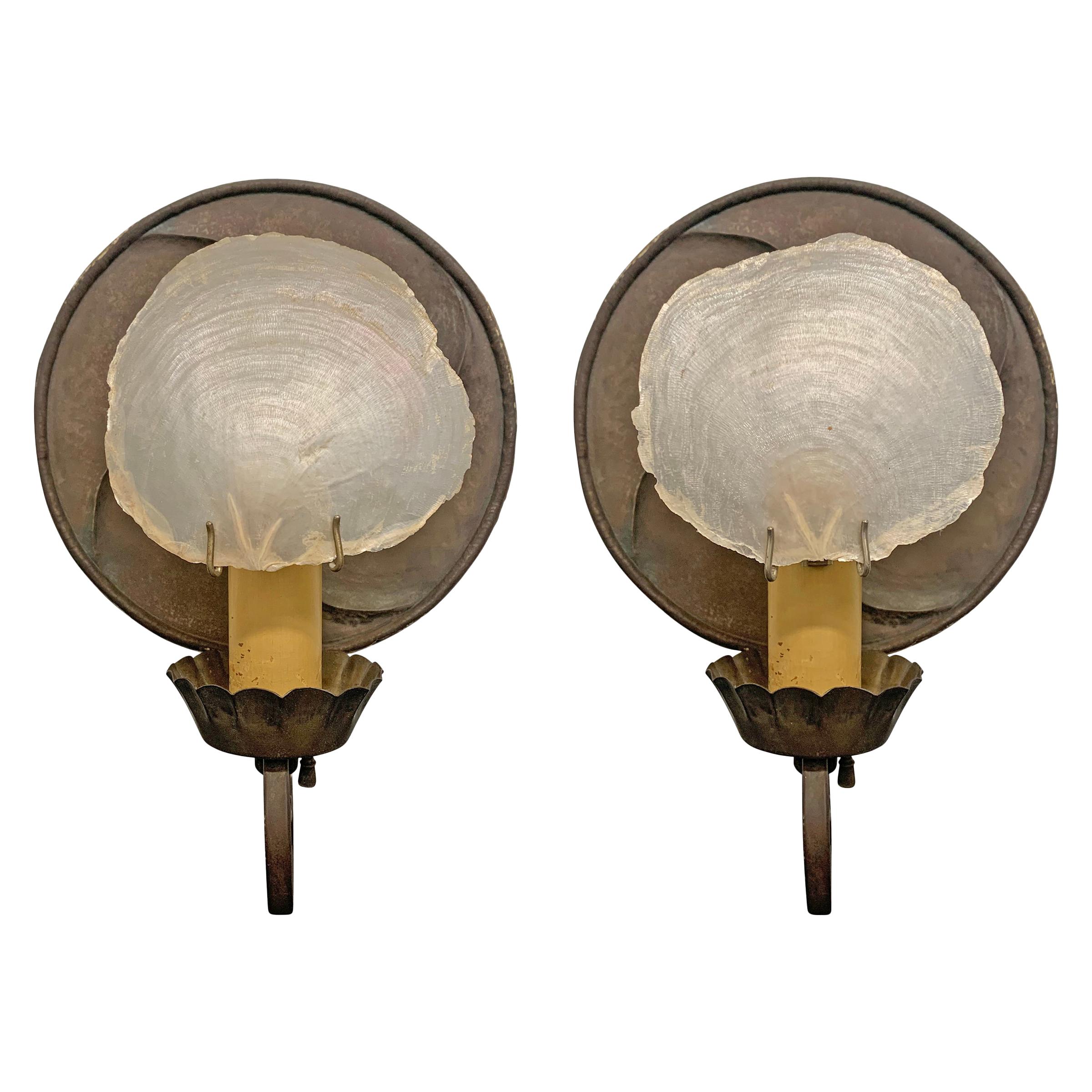 Pair of Sconces Designed by Architect Frank Forster, 1934