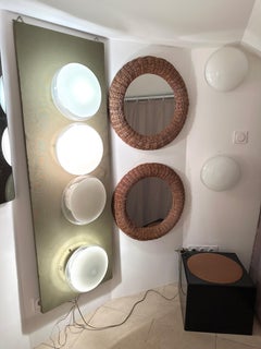 Pareja de Apliques Gill de Roberto Pamio para Leucos, Italia, Años 70