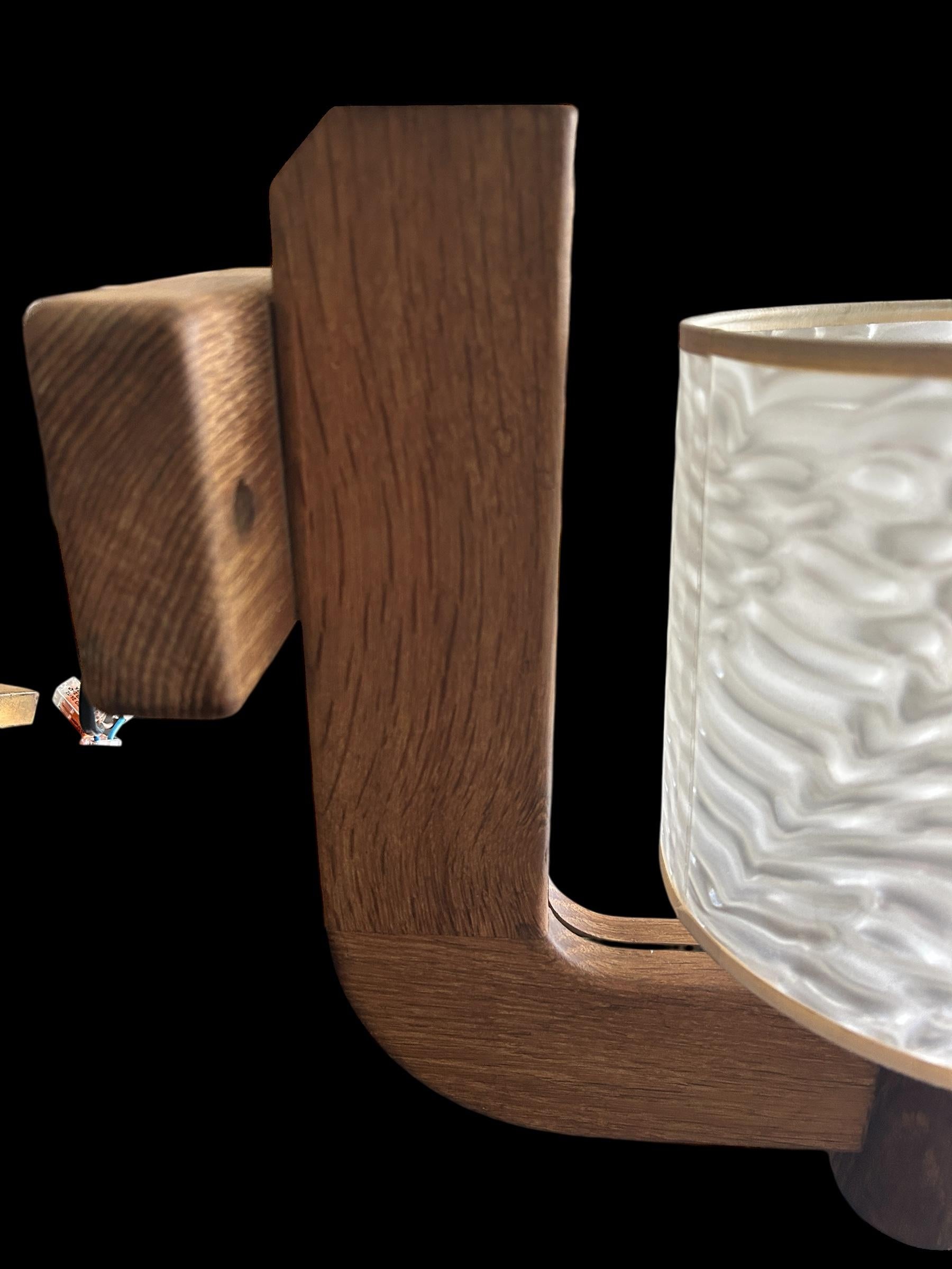 pair of sconces Guillerme et Chambrom Roble en venta