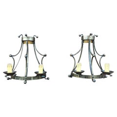 Pair of Sconces in the Style Art & Craft, circa 1950