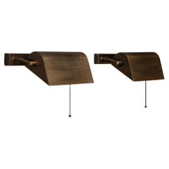 Paar Wandleuchter, Italien, um 1940