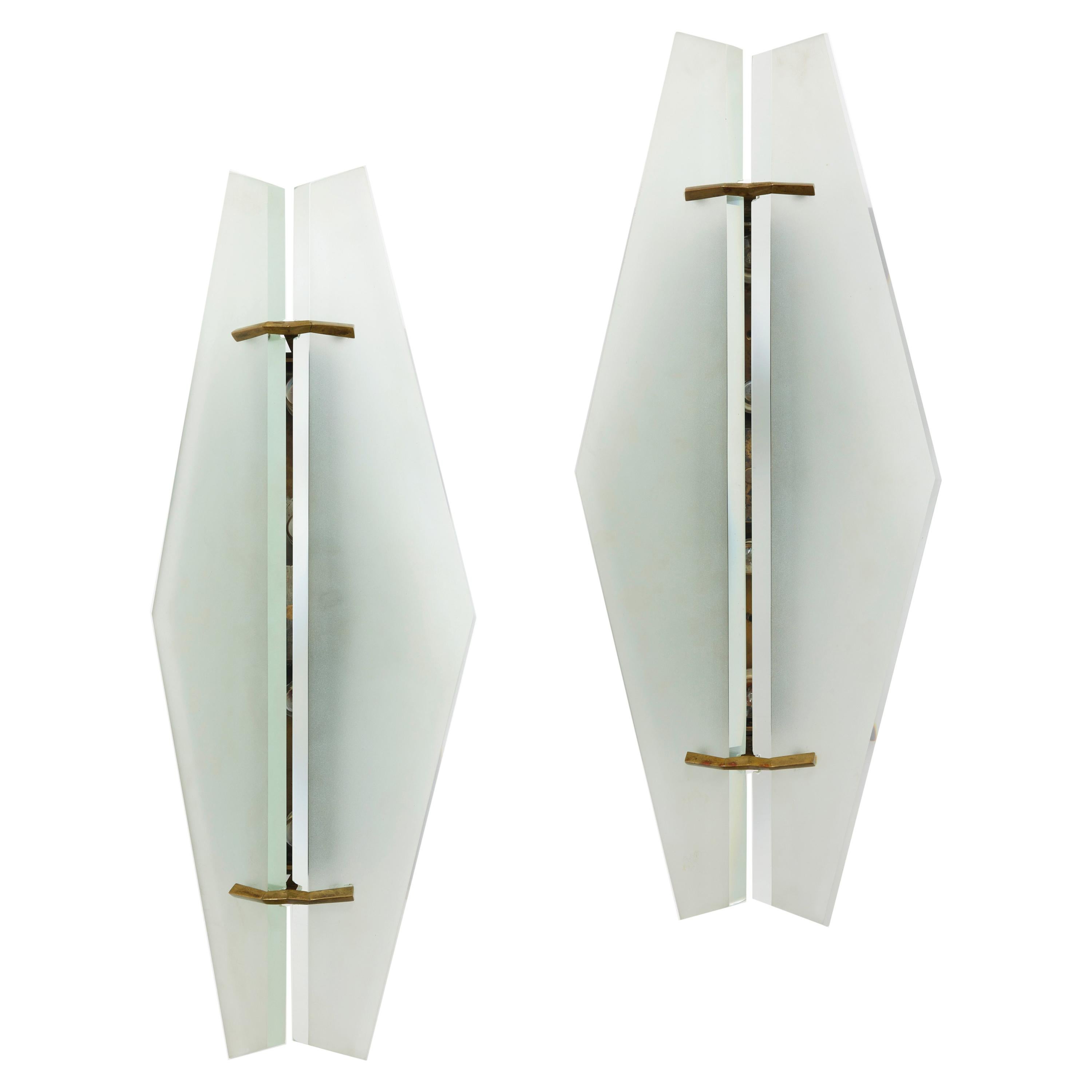 Pair of Sconces Model 1943, 1960 For Sale