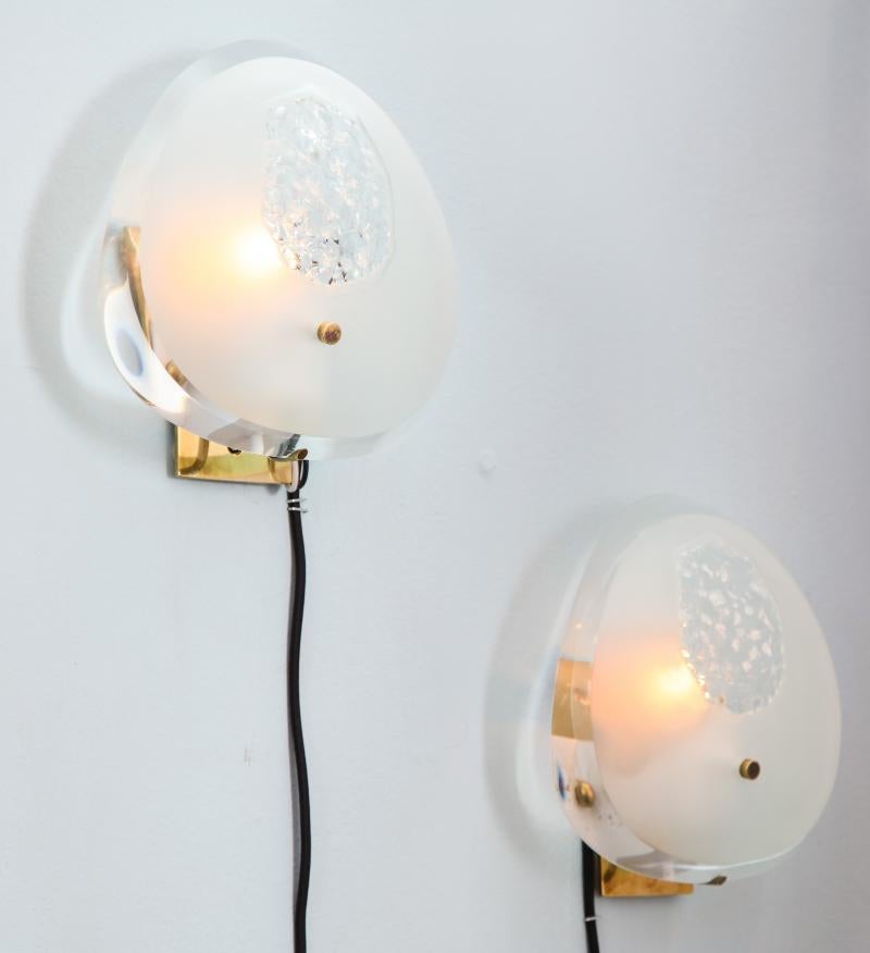 Mid-20th Century Max Ingrand Sconces For Sale