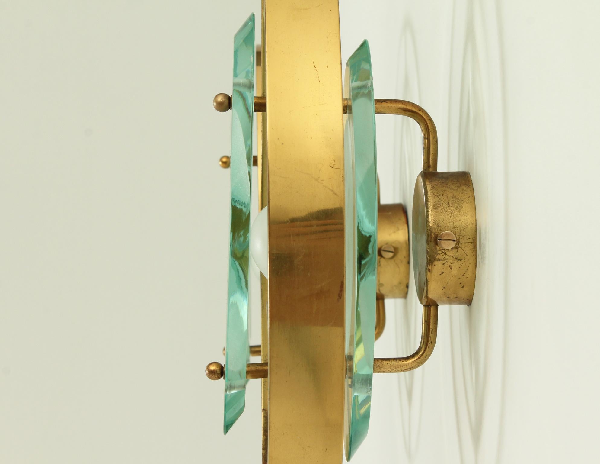 Pair of Sconces Model 2240 by Max Ingrand for Fontana Arte 2