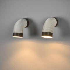 Paire d'appliques modèle LICHTRUPS, Raak Amsterdam, datant d'environ 1965