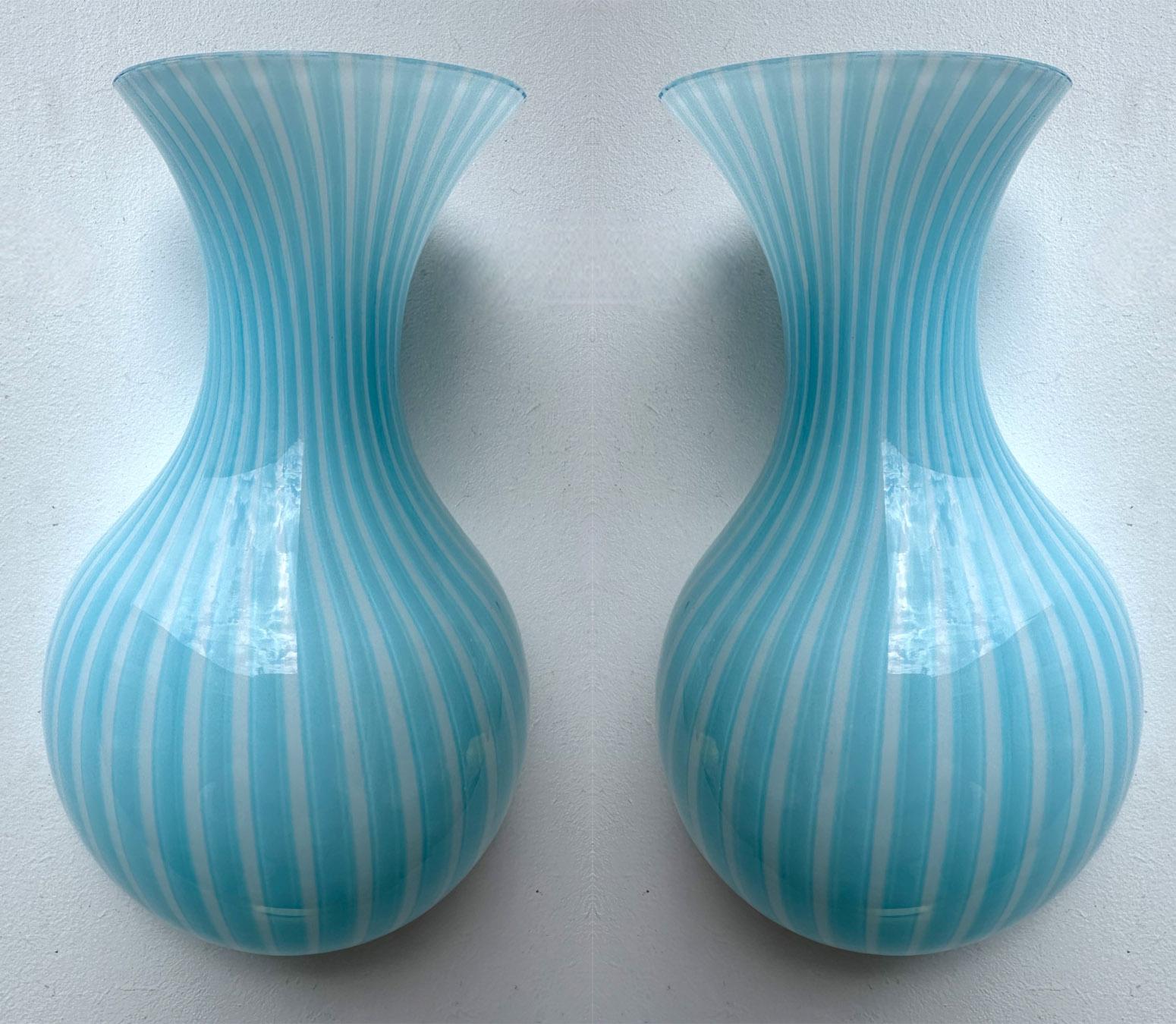 Pair of Sconces Murano Glass Nausica by Giacon for Artemide. Italy, 1990s For Sale 3