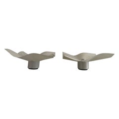Pareja de apliques o lámparas de techo de Mario Bellini para Artemide, años 70, Italia