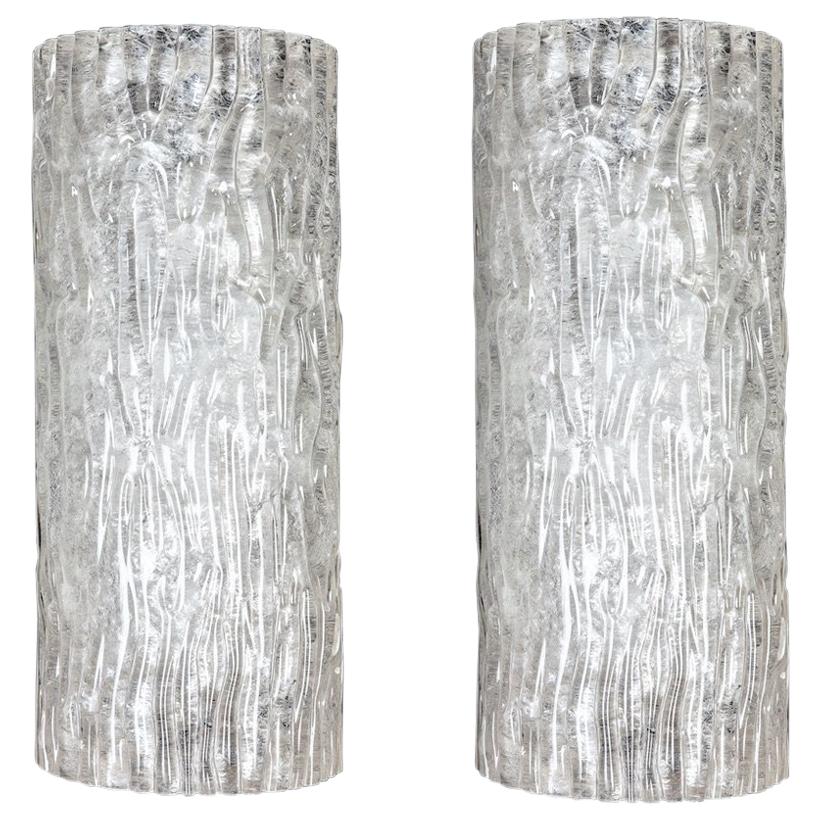 Pair of Sconces or Wall Lights by Barovier & Toso, 1970