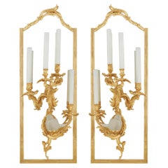Pair of Sconces Styl Rococo
