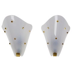 Pair of Sconces Wall Lights French Midcentury Guariche Style