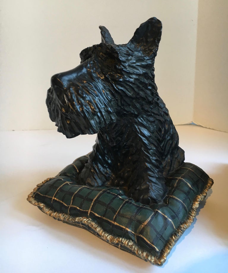 Pair of Scottie Dog Bookends at 1stDibs