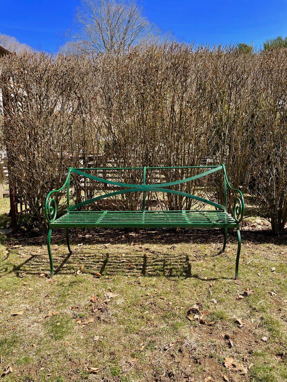 Pair of Scottish Regency Wrought Iron Benches, CA 1820 For Sale 6