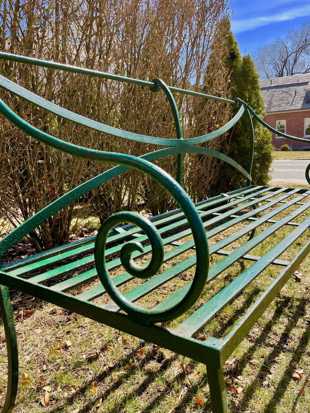 Pair of Scottish Regency Wrought Iron Benches, CA 1820 For Sale 10