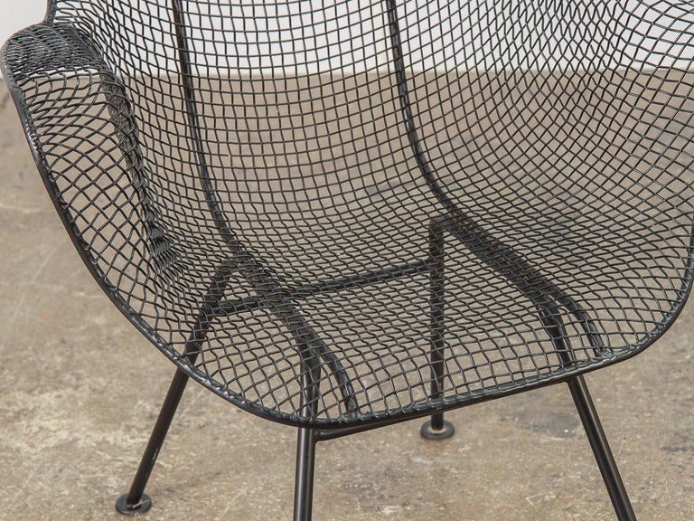 Pair of Sculptura Patio Chairs by Russell Woodard In Good Condition For Sale In Brooklyn, NY